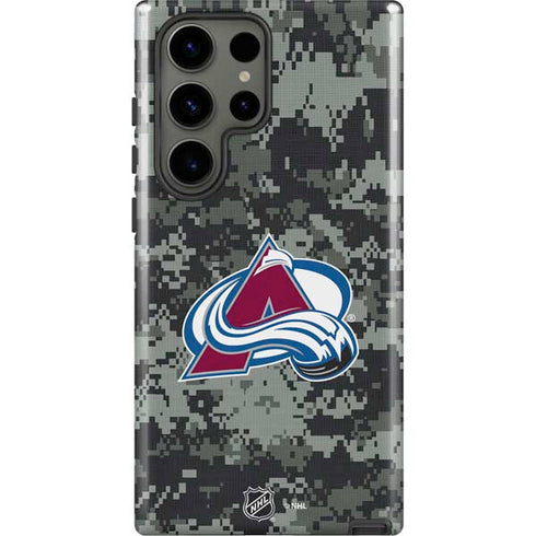 NHL Colorado Avalanche Camo Galaxy S23 Ultra Pro Case