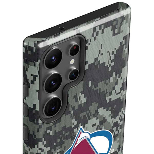 NHL Colorado Avalanche Camo Galaxy S23 Ultra Pro Case