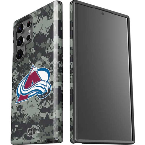 NHL Colorado Avalanche Camo Galaxy S23 Ultra Pro Case