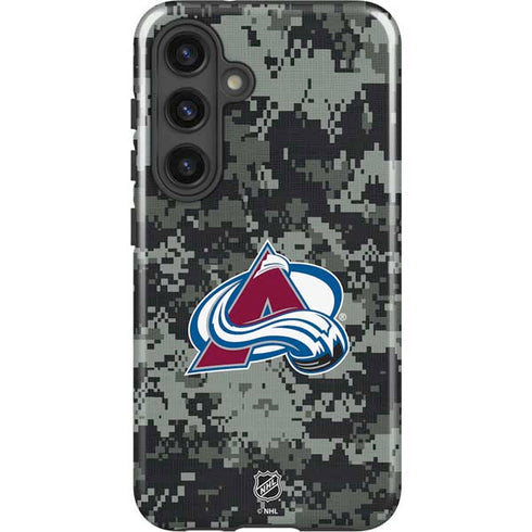 NHL Colorado Avalanche Camo Galaxy S25 Impact Case