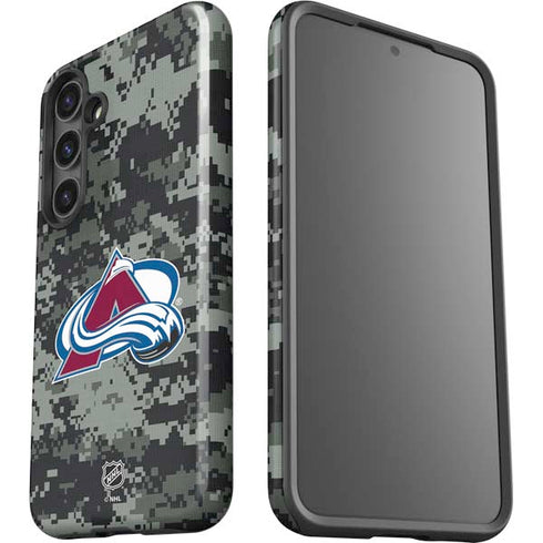 NHL Colorado Avalanche Camo Galaxy S25 Impact Case