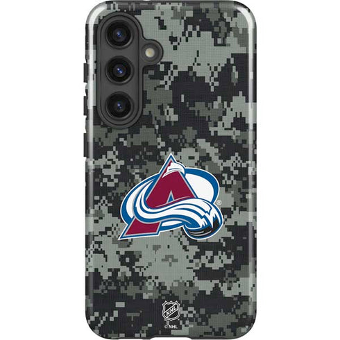 NHL Colorado Avalanche Camo Galaxy S25 Plus Impact Case