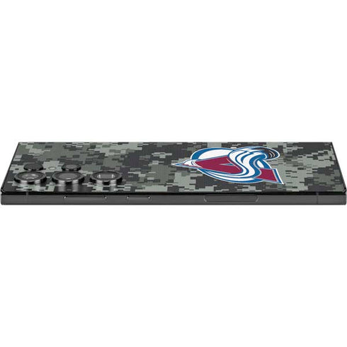 NHL Colorado Avalanche Camo Galaxy S25 Ultra Skin