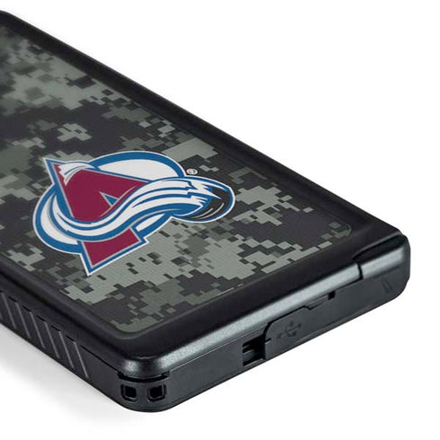 NHL Colorado Avalanche Camo Galaxy S24 Ultra Waterproof Case