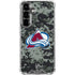 NHL Colorado Avalanche Camo Galaxy S26 Clear Case