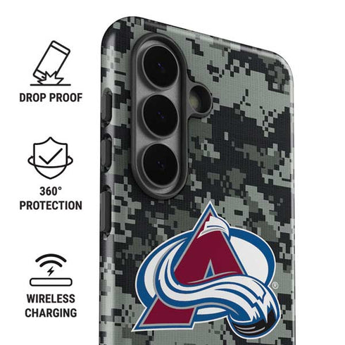 NHL Colorado Avalanche Camo Galaxy S26 Impact Case