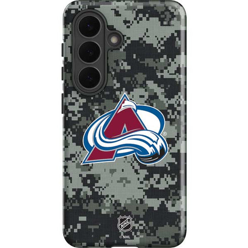 NHL Colorado Avalanche Camo Galaxy S26 Plus Impact Case