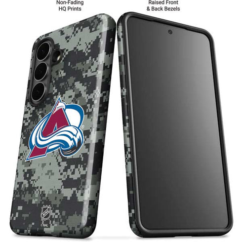 NHL Colorado Avalanche Camo Galaxy S26 Plus Impact Case