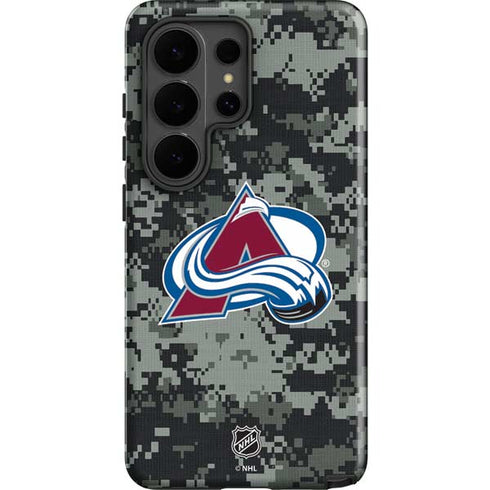 NHL Colorado Avalanche Camo Galaxy S26 Ultra Impact Case