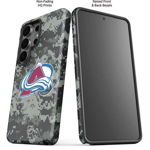 NHL Colorado Avalanche Camo Galaxy S26 Ultra Impact Case