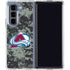 NHL Colorado Avalanche Camo Galaxy Z Fold5 5G Clear Case