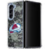 NHL Colorado Avalanche Camo Galaxy Z Fold5 5G Clear Case