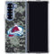 NHL Colorado Avalanche Camo Galaxy Z Fold6 Clear Case