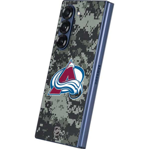 NHL Colorado Avalanche Camo Galaxy Z Fold6 Skin