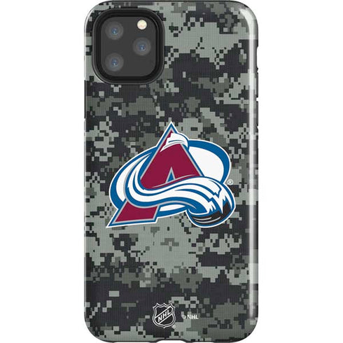 NHL Colorado Avalanche Camo iPhone Cases