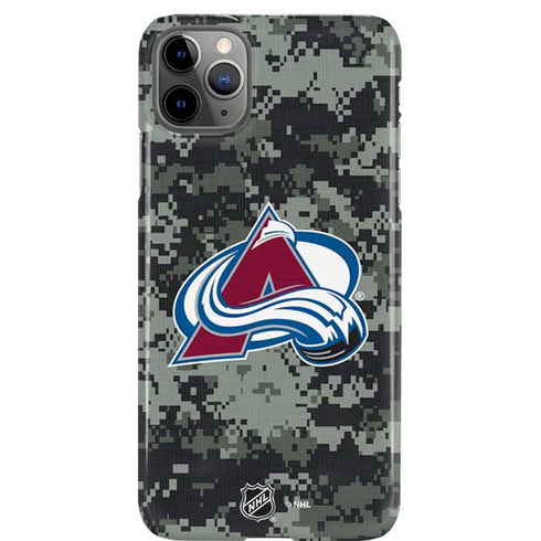 NHL Colorado Avalanche Camo iPhone Cases