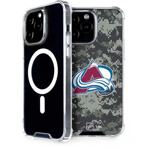 NHL Colorado Avalanche Camo iPhone Cases