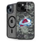 NHL Colorado Avalanche Camo iPhone 15 Kickstand Case