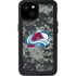 NHL Colorado Avalanche Camo iPhone 15 Plus Waterproof Case
