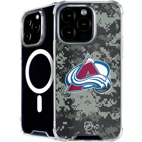 NHL Colorado Avalanche Camo iPhone 16 Pro MagSafe Case