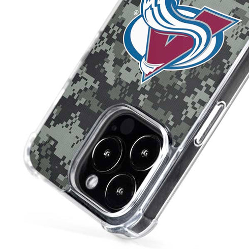 NHL Colorado Avalanche Camo iPhone 16 Pro MagSafe Case