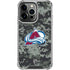 NHL Colorado Avalanche Camo iPhone 16 Pro Max Clear Case