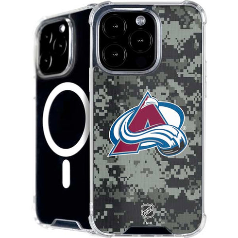 NHL Colorado Avalanche Camo iPhone 16 Pro Max MagSafe Case
