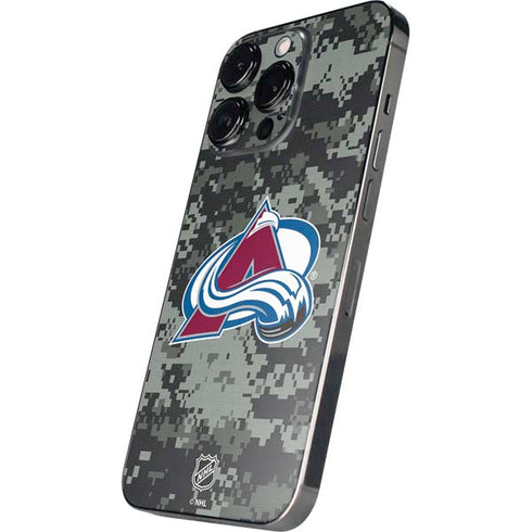 NHL Colorado Avalanche Camo iPhone 16 Pro Max Skin