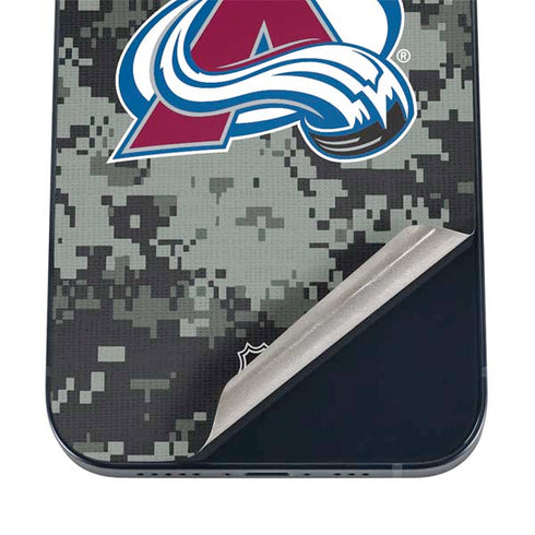 NHL Colorado Avalanche Camo iPhone 16 Skin