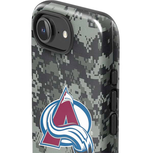 NHL Colorado Avalanche Camo iPhone 16e Impact Case