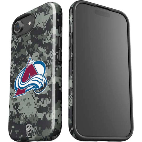 NHL Colorado Avalanche Camo iPhone 16e Impact Case