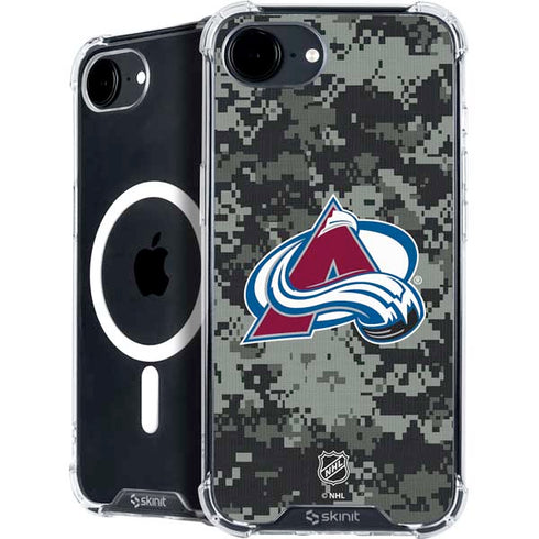 NHL Colorado Avalanche Camo iPhone 16e MagSafe Case