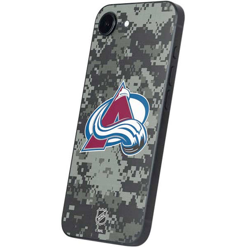 NHL Colorado Avalanche Camo iPhone 16e Skin