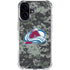 NHL Colorado Avalanche Camo iPhone 17 Clear Case