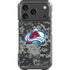NHL Colorado Avalanche Camo iPhone 18 Pro Clear Case