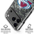 NHL Colorado Avalanche Camo iPhone 18 Pro Clear Case