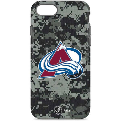 NHL Colorado Avalanche Camo iPhone Cases