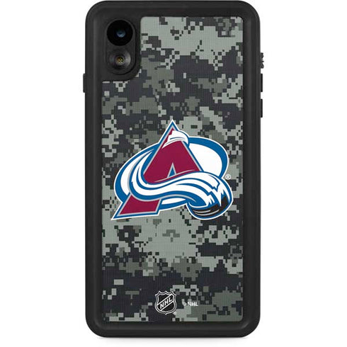NHL Colorado Avalanche Camo iPhone Cases