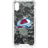 NHL Colorado Avalanche Camo iPhone XS Clear Case