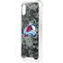 NHL Colorado Avalanche Camo iPhone XS Clear Case