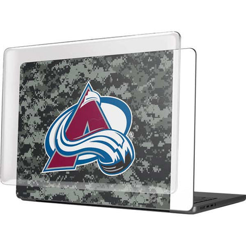 NHL Colorado Avalanche Camo MacBook Pro 14in (2021-24) Case plus Skin