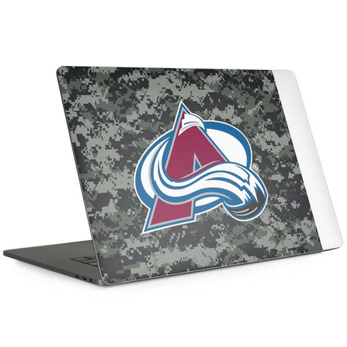 NHL Colorado Avalanche Camo MacBook Skins