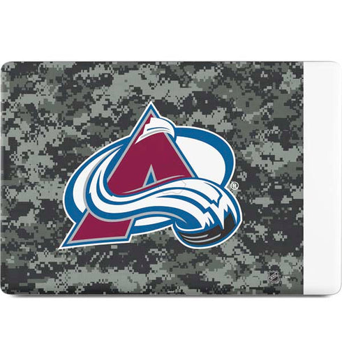 NHL Colorado Avalanche Camo MacBook Skins