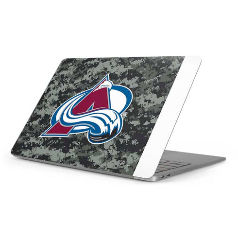 NHL Colorado Avalanche Camo Apple MacBook Pro 16-inch Skin