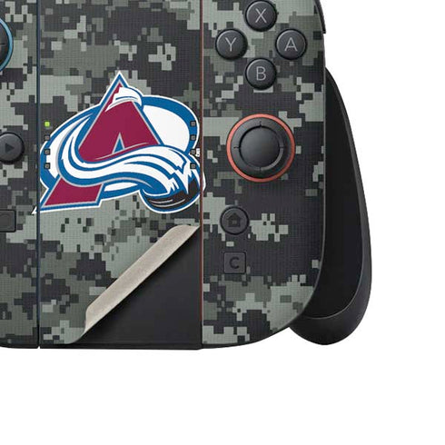 NHL Colorado Avalanche Camo Nintendo Switch 2 (2025) Joy-Con Controller Skin