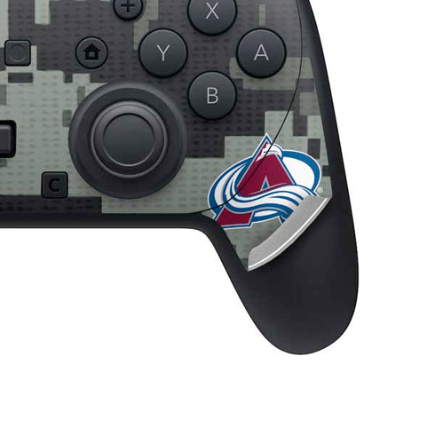NHL Colorado Avalanche Camo Nintendo Switch 2 (2025) Pro Controller Skin