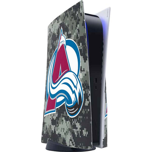 NHL Colorado Avalanche Camo PlayStation PS5 Skins