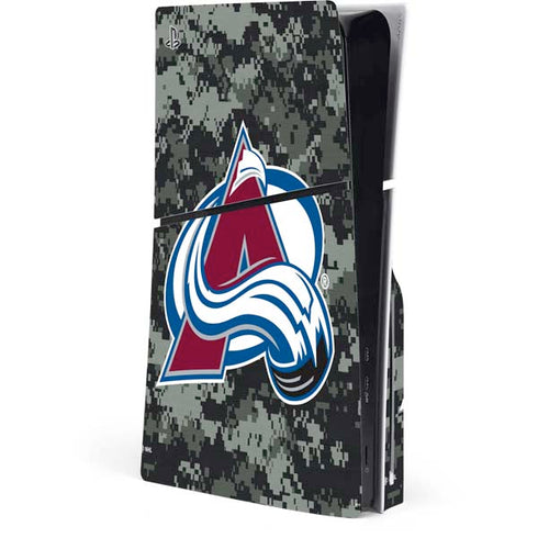 NHL Colorado Avalanche Camo PlayStation PS5 Skins