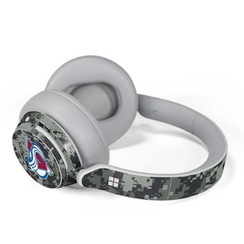 NHL Colorado Avalanche Camo Surface Headphones Skin