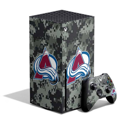NHL Colorado Avalanche Camo Xbox Series X Bundle Skin